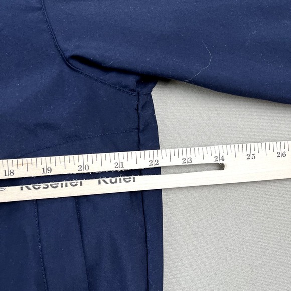 Zero Restriction Golf Jacket Windbreaker Adult Medium Navy Blue 1/4 Zip Outdoor - Picture 9 of 11